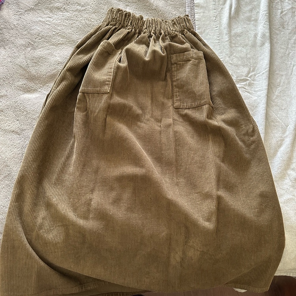 The Simple Folk Women's A-Line Skirt - Brown - Picture 2 of 2
